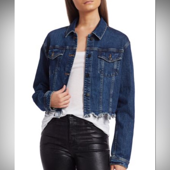 J Brand Jackets & Blazers - J Brand Cropped Cyra Jacket in Badlands